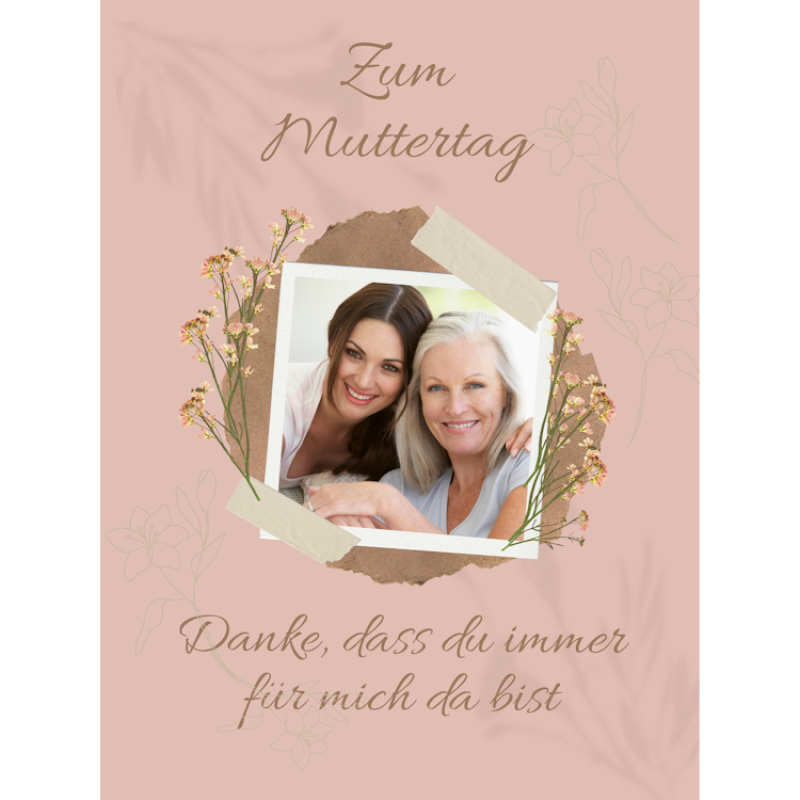 Danke dass du immer mit Foto