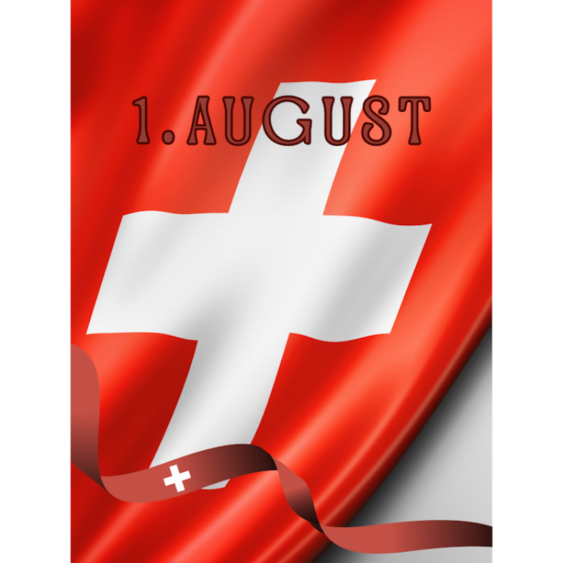 1. August Schweizer Fahne